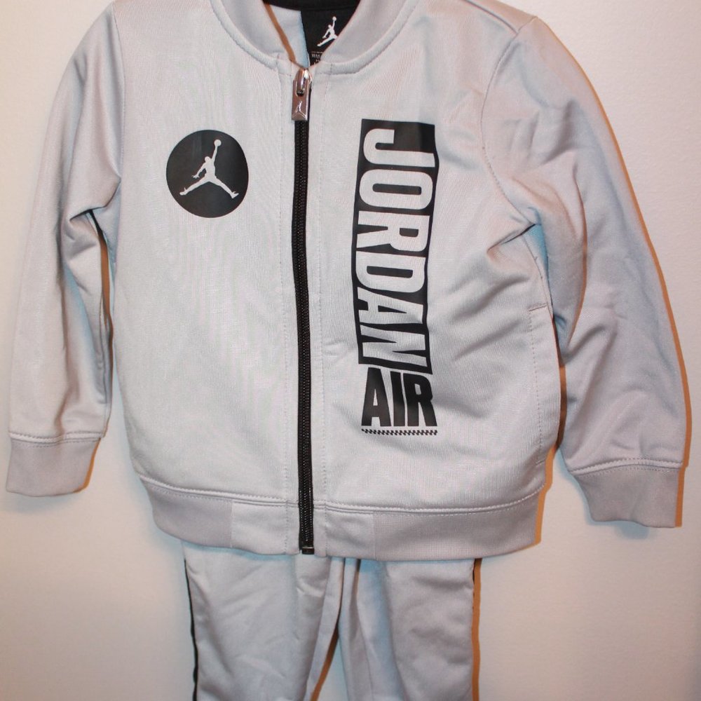 Size 18 Months Jordan Gray/Black Track Suit